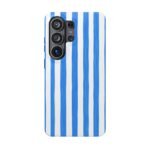 Blue Watercolor Stripe Phone Case — Magnetic Impact-Resistant - Image 111