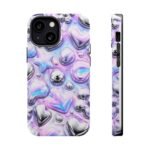 Y2k Iridescent Heart and Star Magnetic Impact Phone Case - Image 34