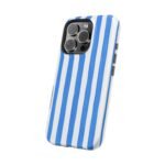 Blue Watercolor Stripe Phone Case — Magnetic Impact-Resistant - Image 90