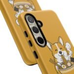Corgi Ramen Phone Case — Cute Dog Noodle Protective Phone Cover - Image 132