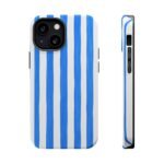 Blue Watercolor Stripe Phone Case — Magnetic Impact-Resistant - Image 31