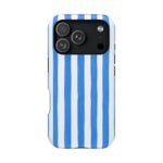 Blue Watercolor Stripe Phone Case — Magnetic Impact-Resistant - Image 106
