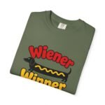 Wiener Winner dachshund hot dog T-shirt | Cute dog typography tee - Image 21