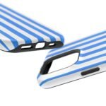 Blue Watercolor Stripe Phone Case — Magnetic Impact-Resistant - Image 100