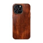 Wood Mandala Phone Case — Magnetic Impact‑Resistant Protective Cover - Image 31