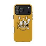 Corgi Ramen Phone Case — Cute Dog Noodle Protective Phone Cover - Image 239
