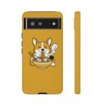 Corgi Ramen Phone Case — Cute Dog Noodle Protective Phone Cover - Image 43