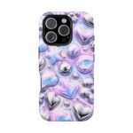 Y2k Iridescent Heart and Star Magnetic Impact Phone Case - Image 88