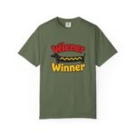 Wiener Winner dachshund hot dog T-shirt | Cute dog typography tee - Image 20