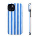 Blue Watercolor Stripe Phone Case — Magnetic Impact-Resistant - Image 28