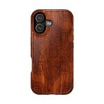 Wood Mandala Phone Case — Magnetic Impact‑Resistant Protective Cover - Image 56