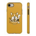 Corgi Ramen Phone Case — Cute Dog Noodle Protective Phone Cover - Image 2