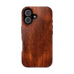 Wood Mandala Phone Case — Magnetic Impact‑Resistant Protective Cover - Image 35
