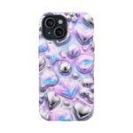 Y2k Iridescent Heart and Star Magnetic Impact Phone Case - Image 52
