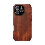 Wood Mandala Phone Case — Magnetic Impact‑Resistant Protective Cover - Image 50