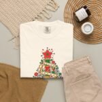 Christmas Sewing T-Shirt O Christmas Sew-ing Holiday Quilter Tee - Image 8
