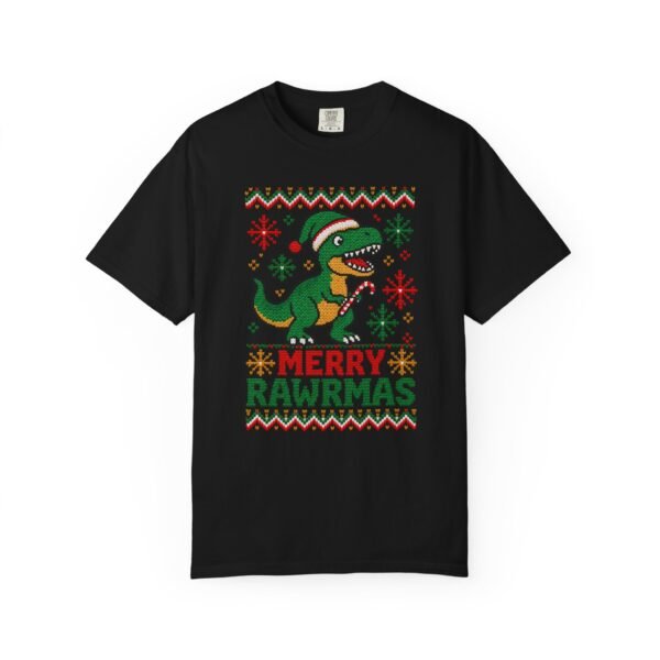 Merry Rawrmas Christmas Dinosaur T-Shirt