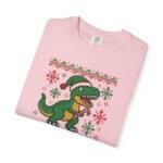 Merry Rawrmas Christmas Dinosaur T-Shirt - Image 39