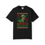 Merry Rawrmas Christmas Dinosaur T-Shirt - Image 33