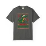 Merry Rawrmas Christmas Dinosaur T-Shirt - Image 13