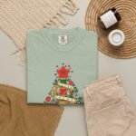 Christmas Sewing T-Shirt O Christmas Sew-ing Holiday Quilter Tee - Image 32