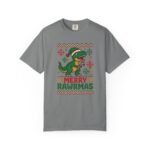 Merry Rawrmas Christmas Dinosaur T-Shirt - Image 17