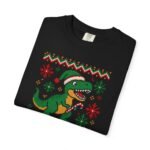 Merry Rawrmas Christmas Dinosaur T-Shirt - Image 2