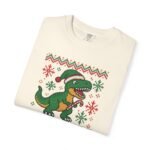 Merry Rawrmas Christmas Dinosaur T-Shirt - Image 7