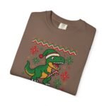 Merry Rawrmas Christmas Dinosaur T-Shirt - Image 11